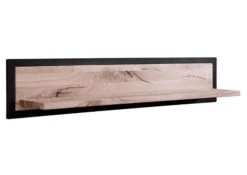 Mensola In Legno Di Quercia Selvatica 120x22x24 Bianco Oliato VILLANDERS #216 -Massivmoebel24 48 350 200 1016 9