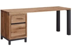 Scrivania In Legno Di Quercia Selvatica 150x55x76 Tabacco Marrone Oliato VILLANDERS #343 11 Scrivania In Legno Di Quercia Selvatica 150x55x76 Tabacco Marrone Oliato VILLANDERS #343 -Massivmoebel24 48 360 200 2043 9