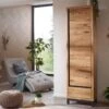 VILLANDERS #131 Armadio In Legno Di Quercia Selvatica - Oliato / Natur 56x40x205 -Massivmoebel24 48 900 200 0031 1
