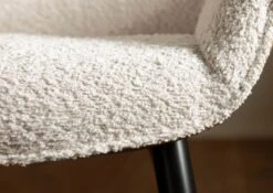 Sedia Imbottita Con Gambe In Ferro 67x64x87 Beige / Marrone ELLA #100 -Massivmoebel24 51 151 339 1000 04