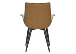 Sedia Imbottita Con Gambe In Ferro 67x64x87 Beige / Marrone ELLA #100 -Massivmoebel24 51 151 339 1000 10