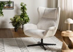 Poltrona 90x85x80 Beige OSKAR #300