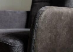 Sedia Girevole 60x67x91 Grigio Scuro / Grigio FABIAN #110 -Massivmoebel24 51 151 515 1100 05