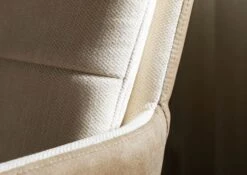 Sedia Girevole 60x67x91 Marrone Chiaro / Beige FABIAN #112 -Massivmoebel24 51 151 515 1102 06