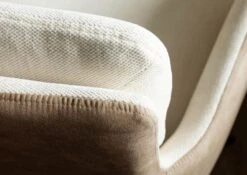 Sedia Girevole 60x67x91 Marrone Chiaro / Beige FABIAN #112 -Massivmoebel24 51 151 515 1102 07