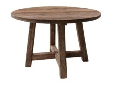 Tavolo Da Pranzo In Legno Di Teak 120x120x78 Naturale Grezzo BASSANO #146 -Massivmoebel24 54 102 720 0017 10