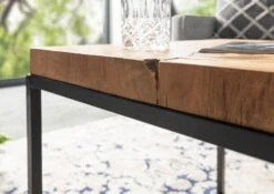 Tavolino Da Salotto In Legno Di Teak 60x60x50 Naturale Laccato UNIKA #185 12 Tavolino Da Salotto In Legno Di Teak 60x60x50 Naturale Laccato UNIKA #185 -Massivmoebel24 54 900 901 0085 4