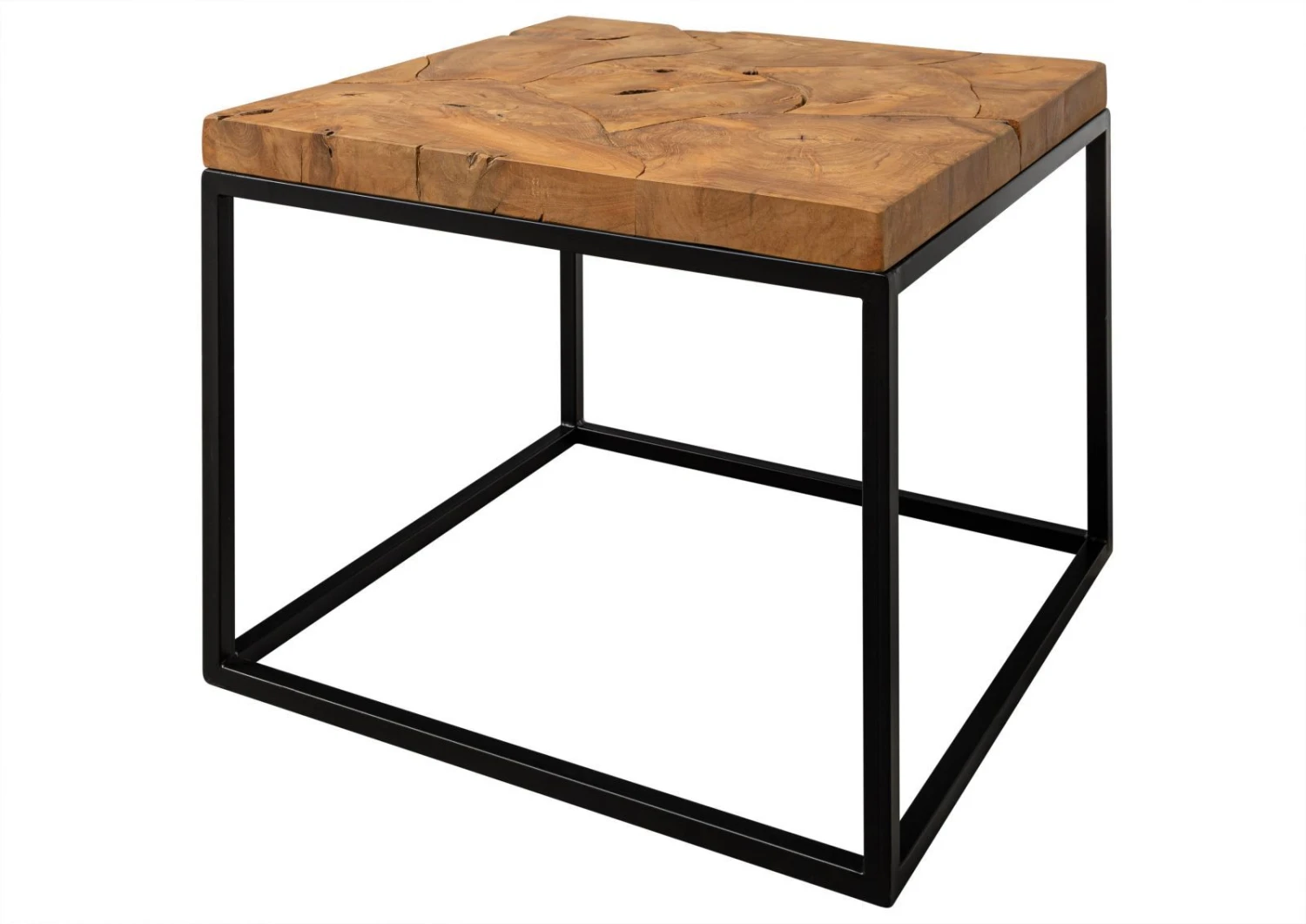 Tavolino Da Salotto In Legno Di Teak 60x60x50 Naturale Laccato UNIKA #185 9 Tavolino Da Salotto In Legno Di Teak 60x60x50 Naturale Laccato UNIKA #185 - immagine 7