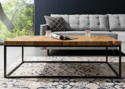 Tavolino Da Salotto In Legno Di Teak 140x60x45 Naturale Laccato UNIKA #188 11 Tavolino Da Salotto In Legno Di Teak 140x60x45 Naturale Laccato UNIKA #188 -Massivmoebel24 54 900 901 0088 3