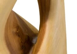 Appendiabiti In Legno Di Suar 28x28x190 Laccato Naturale UNIKA #193 -Massivmoebel24 54 900 901 0093 04