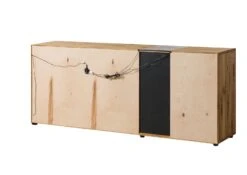 KITZBÜHEL #126 Credenza In Legno Di Quercia Selvatica - Laccato Oliato / Naturale 160x43,5x82 21 KITZBÜHEL #126 Credenza In Legno Di Quercia Selvatica - Laccato Oliato / Naturale 160x43,5x82 -Massivmoebel24 67 312 420 1026 10