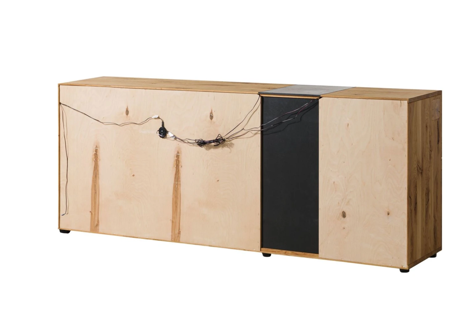 KITZBÜHEL #126 Credenza In Legno Di Quercia Selvatica - Laccato Oliato / Naturale 160x43,5x82 12 KITZBÜHEL #126 Credenza In Legno Di Quercia Selvatica - Laccato Oliato / Naturale 160x43,5x82 - immagine 10