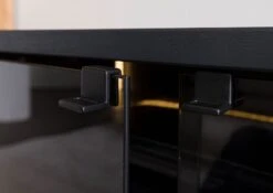 KITZBÜHEL #122 Mobile TV In Legno Di Quercia Selvatica - Laccato Oliato / Naturale 170x52x52 -Massivmoebel24 67 313 420 1022 06