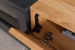 KITZBÜHEL #122 Mobile TV In Legno Di Quercia Selvatica - Laccato Oliato / Naturale 170x52x52 -Massivmoebel24 67 313 420 1022 07