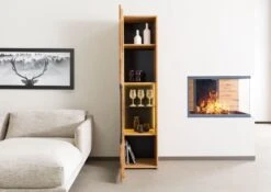 KITZBÜHEL #103 Vetrina In Legno Di Quercia Selvatica - Laccato Oliato / Naturale 50x43,5x204 14 KITZBÜHEL #103 Vetrina In Legno Di Quercia Selvatica - Laccato Oliato / Naturale 50x43,5x204 -Massivmoebel24 67 320 420 1003 03