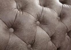 OXFORD Divano Chesterfield - Stoffa / Argento - Stile Coloniale 203x86x72 16 OXFORD Divano Chesterfield - Stoffa / Argento - Stile Coloniale 203x86x72 -Massivmoebel24 68 920 100 0043 5