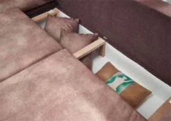 X-MIKA Divano Letto Angolare - Stoffa / Beige - Stile Vintage 330x178x85 16 X-MIKA Divano Letto Angolare - Stoffa / Beige - Stile Vintage 330x178x85 -Massivmoebel24 68 920 100 0058 07