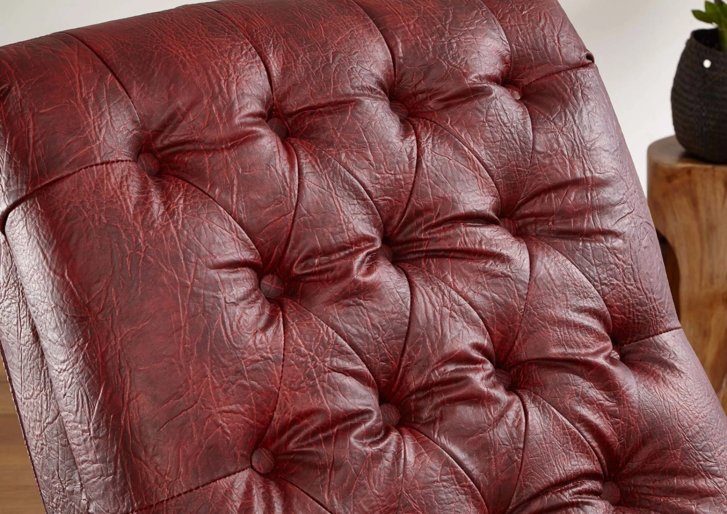 SOFIA #92 Poltrona - Stoffa / Bordeaux 97x159x92 6 SOFIA #92 Poltrona - Stoffa / Bordeaux 97x159x92 - immagine 4