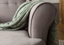 SCANDI #110 Poltrona - Stoffa / Taupe 71x74x105 -Massivmoebel24 68 920 100 0110 05