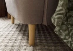 SCANDI #110 Poltrona - Stoffa / Taupe 71x74x105 -Massivmoebel24 68 920 100 0110 06