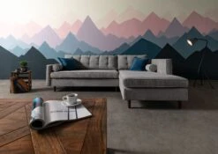 VANCOUVER #169 Divano Angolare - Stoffa / Grigio 240x169x86