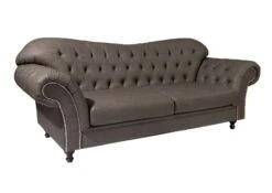 SHEFFIELD Divano - Stoffa / Grigio - Marrone 230x90x84 15 SHEFFIELD Divano - Stoffa / Grigio - Marrone 230x90x84 -Massivmoebel24 68 920 100 0170 9