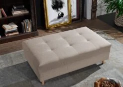 ARIELLA #176 Divano Angolare Con Poggia Piedi - Stoffa / Beige 230x160x88 14 ARIELLA #176 Divano Angolare Con Poggia Piedi - Stoffa / Beige 230x160x88 -Massivmoebel24 68 920 100 0179 5