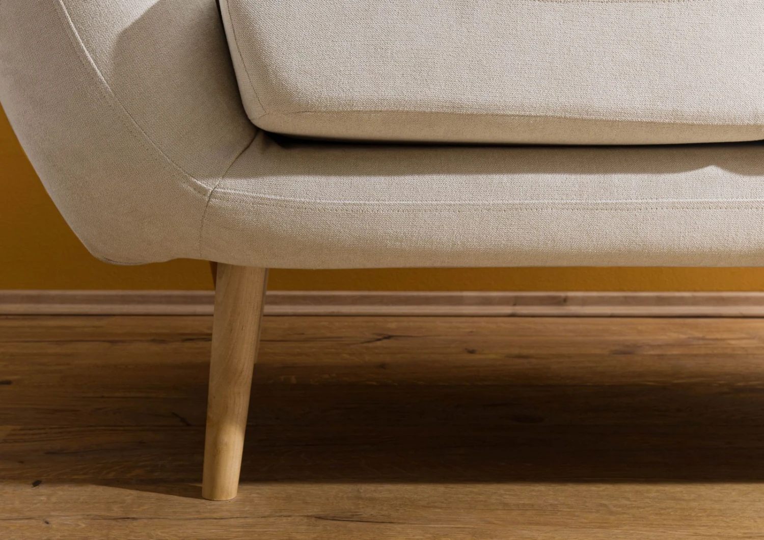 HOLMA Divano 3 Posti - Stoffa / Beige 190x85x88 9 HOLMA Divano 3 Posti - Stoffa / Beige 190x85x88 - immagine 7