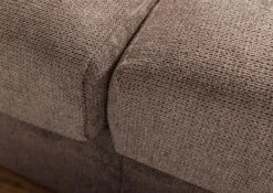 AMY Divano 2 Posti - Stoffa / Taupe 210x140x103 -Massivmoebel24 68 920 100 0190 6