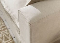 SYLT Divano 2 Posti - Stoffa / Beige 238x117x90 -Massivmoebel24 68 920 100 0192 7